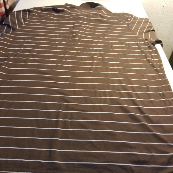 Peter Millar Men's Size XXL Brown/Blue Striped - Picture 5 of 8